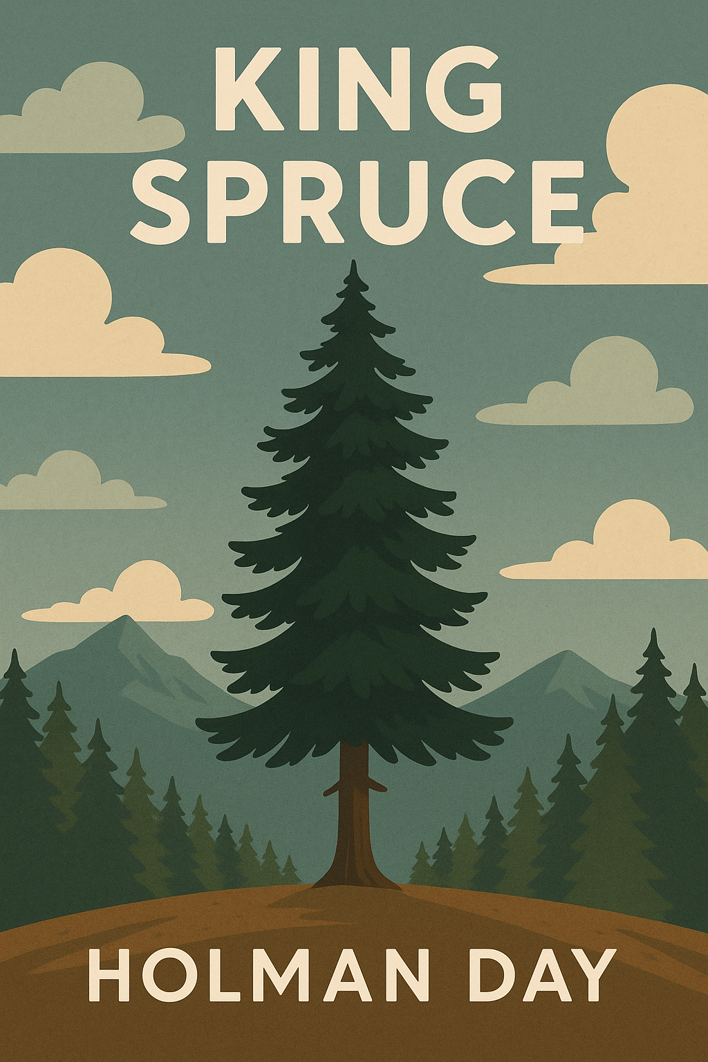 King Spruce by Holman Day