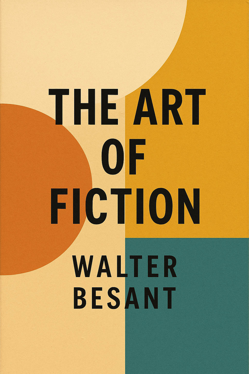 The Art of Fiction by Walter Besant